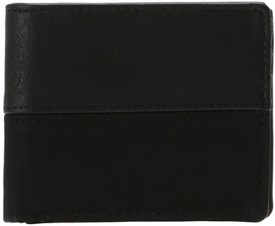 

LeapEngland Men Black Genuine Leather Wallet(6 Card Slots), Asian black