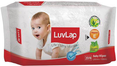 

LuvLap Aloe vera wipes 20N(20 Pieces)