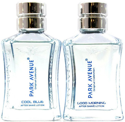 

Park Avenue COOL BLUE 50ML & GOOD MORNING 50ML AFTER SHAVE LOTION(100 ml)