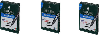 

Faber-Castell 10permanent marker pen 4 colour 3 pcs