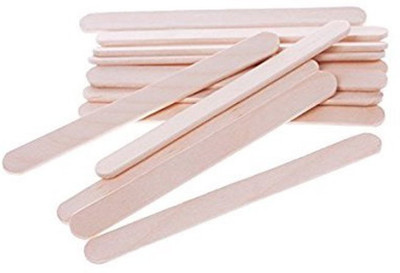 

PMW Natural Wooden Premium Quality Ice Cream Popsicle Sticks for School Projects - Wooden