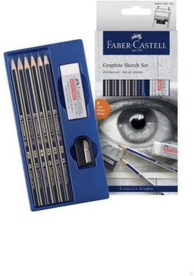 

Faber-Castell graphite sketch zeichenset grafit 3 pack