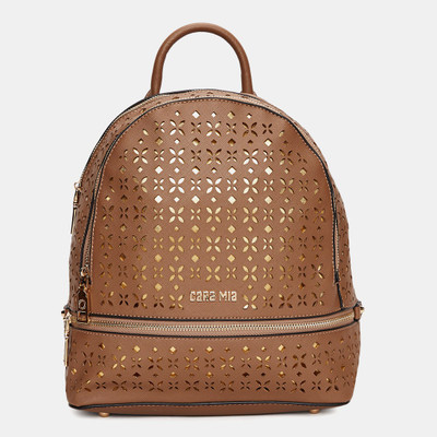 

Cara Mia 16B7630camel 2 L Backpack(Brown)