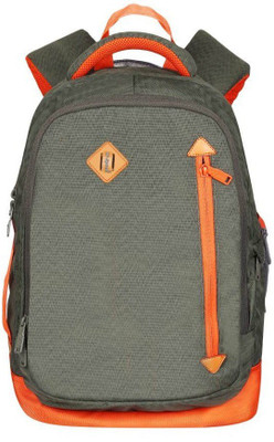 

Hi-Speed Hi Speed 26 L Stylish WaterProof Backpack HS17CH54 Grey 26 L Backpack(Grey, Orange)
