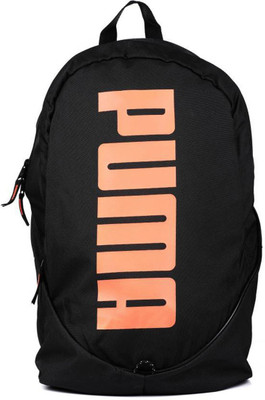 

Puma Pioneer Backpack (Black/ Fluo Orange) 2.5 L Backpack(Black, Orange)