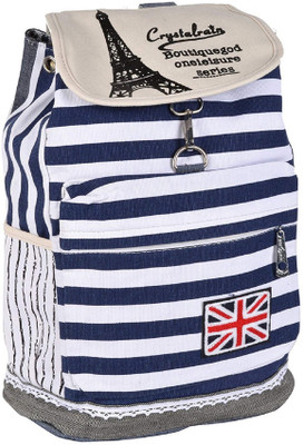 

vamsum Backpack 20 Backpack(Multicolor), Blue;white