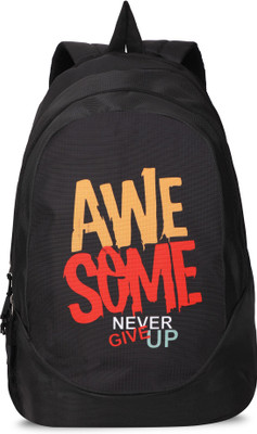 

90HILLS Stylo 30L Printed Casual/Laptop bag/backpacks Waterproof Backpack(Black, 30 L)
