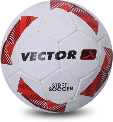 

Vector X STREET-SOCCER-WHT-ORG- Football - Size: (Pack of 1, White, Orange