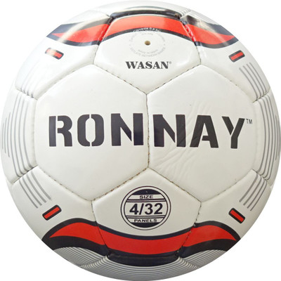 

Wasan Ronnay Sapparo Soccer Football Size  - 12 Years and Above Age Groups Football - Size: (Pack of 1, White