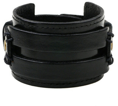University Trendz Leather Bracelet