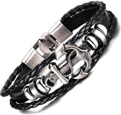 Shining Diva Leather Bracelet