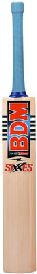 

BDM SIXES English Willow Cricket Bat(, 1100