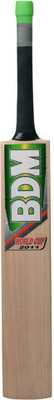 

BDM WORLD CUP English Willow Cricket Bat(, 1100