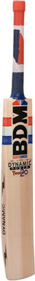 

BDM DYNAMIC 20-20 English Willow Cricket Bat(, 1100