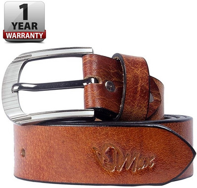 

DMX Men Party, Casual Tan Genuine Leather Belt