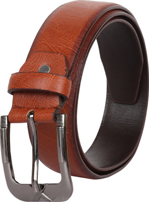 

Friendskart Men Casual, Formal, Party, Evening Brown Artificial Leather Belt