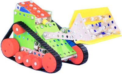

Planet of Toys Planet of Toys Metal Blocks - 2 in 1 Model (233 Pcs)(Multicolor)