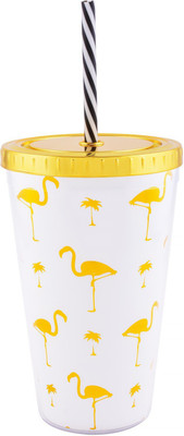

Archies Double Walled Plastic Sipper with Straw, White Color, 500 ml Capacity, 1 Pc. 750 ml Sipper(Pack of 1, White)