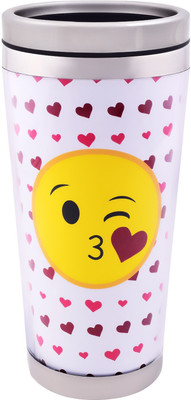 

Archies Double Walled Smiley Aluminium Sipper in multicolor, 500 ml Capacity, 1 Pc. 500 ml Sipper(Pack of 1, Clear)