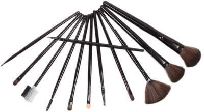 

CETC Makeup Brush Set, 12 Pieces with Black PU Leather Case(Pack of 12)