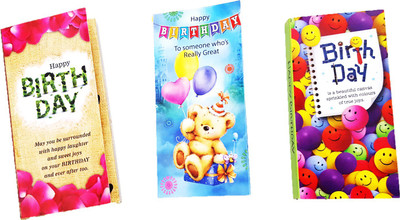 

FORE TREND Greeting Card(Multicolor, Pack of 3)