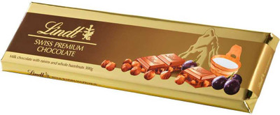 

Lindt Raisin Nut Bars(300 g)