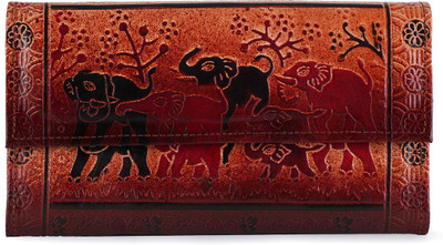 

Zadell Designs Casual Brown Clutch