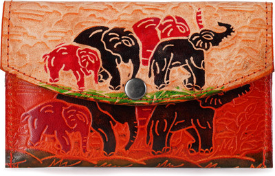 

Zadell Designs Casual Orange Clutch