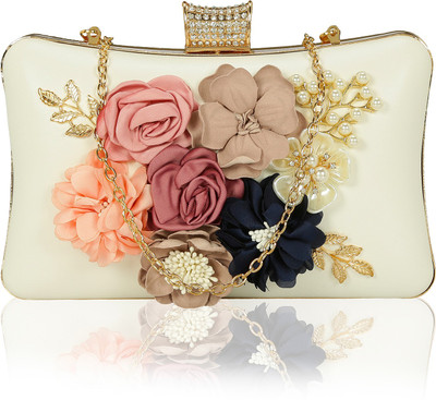 

Kleio Wedding, Party, Festive White Clutch