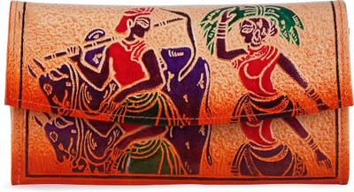 

Zadell Designs Casual Brown Clutch