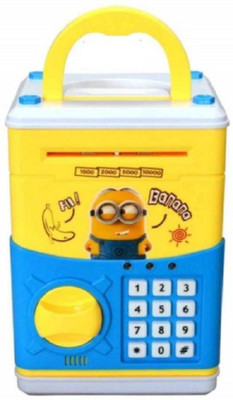 

Nika Cartoon Piggy Bank Money Box Coin Bank(Multicolor)