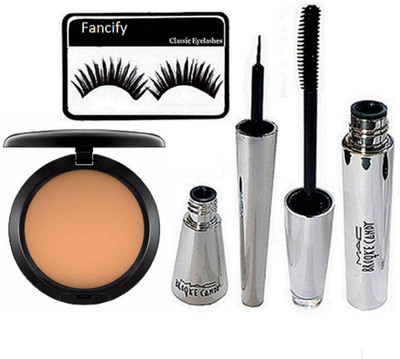 

fancify Eyelashes & Studio Fix Compact & Brooke Candy Eyeliner + Mascara(Set of 4)