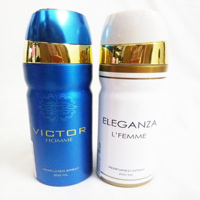 

ARQUS VICTOR AND ELEGANZA Perfume Body Spray - For Men & Women(400 ml, Pack of 2)