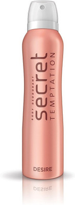 

Secret Temptation Desire Pack of 1 Deodorant Spray - For Women(150 ml)