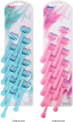 

Beauty Studio Soft Care Hair Remover Disposable Razor(Pack of 24)