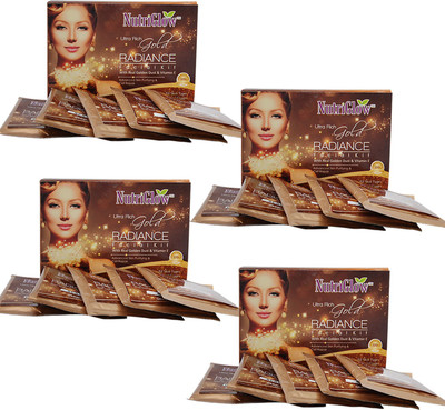 

NutriGlow SET OF 4 GOLD RADIANCE FACIAL KIT 220 g(Set of 4)