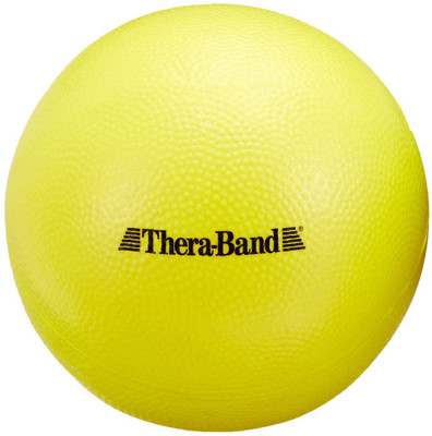 

Thera-Band Mini Ball, Small Exercise Ball for Abdominal Workouts Gym Ball, Yellow