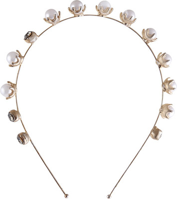 

Go India Store HB00011 Hair Band(Gold)