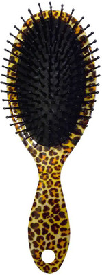 

One Personal Care Premium Range (Cheetah Print) Cushioned for Scalp Stimulation & Smoothing | 69087H