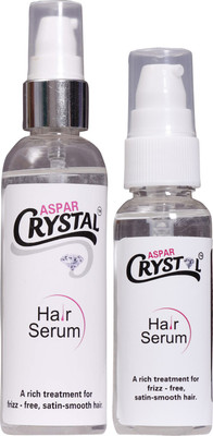 

Aspar Crystal Nourishing and Frizz Control Hair Serum Combo Pack (100ml+45ml)(145 ml)