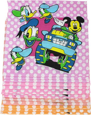 

Neska Moda Kid's Mikky Mouse Cotton 30x30 CM Handkerchief(Pack of 12)