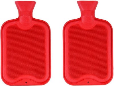 MedFest Non Electric Pain Relief Rubber Hot water Bottle Non-Electrical 2 L Hot Water Bag(Red)