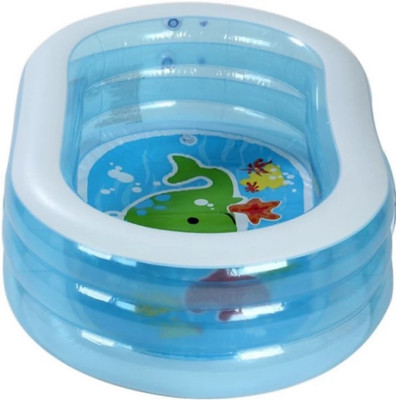 

SANJARY ORIGINAL PREMIUM QUALITY OVAL SHAPED TUB (BLUE) Inflatable Pool Accessory(Multicolor)