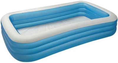

SANJARY Rectangular Swim Center Swimming Pool Inflatable Pool (Blue) Inflatable Pool(Blue)