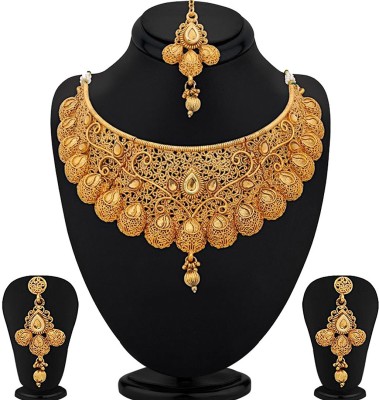 Sukkhi Alloy Jewel Set  (Gold) @ Flipkart