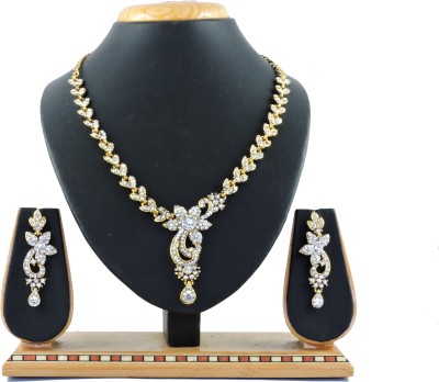 VATSALYA creation Alloy Gold-plated Silver Jewellery Set(Pack of 1)