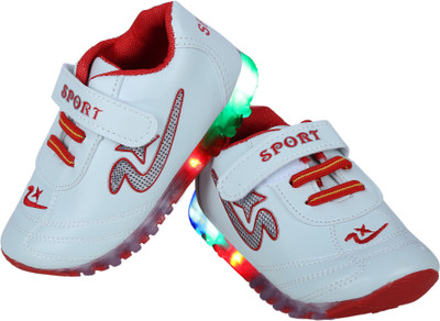 

LNG Lifestyle Boys & Girls Velcro Running Shoes(Red