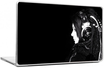 

Gallery 83 ® Music Girl with Black Background Exclusive High Quality Laptop Decal, laptop skin sticker 15.6 inch (15 x 10) Inch G83_skin_0082new Vinyl Laptop Decal 15.6