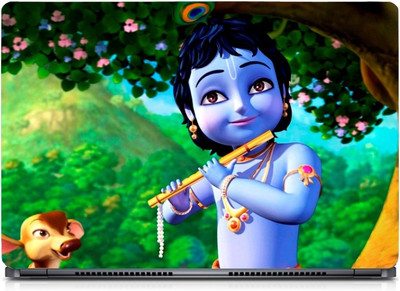 

Gallery 83 ® Animated Little Krishna Exclusive High Quality Laptop Decal, laptop skin sticker 15.6 inch (15 x 10) Inch G83_skin_0194new Vinyl Laptop Decal 15.6