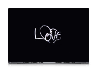 

Gallery 83 ® Stylish Love Black Blackground Exclusive High Quality Laptop Decal, laptop skin sticker 15.6 inch (15 x 10) Inch G83_skin_0757new Vinyl Laptop Decal 15.6